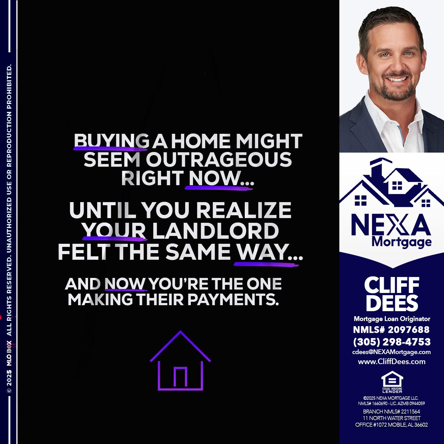 BUYING A HOME - Cliff Dees -Mortgage Loan Originator