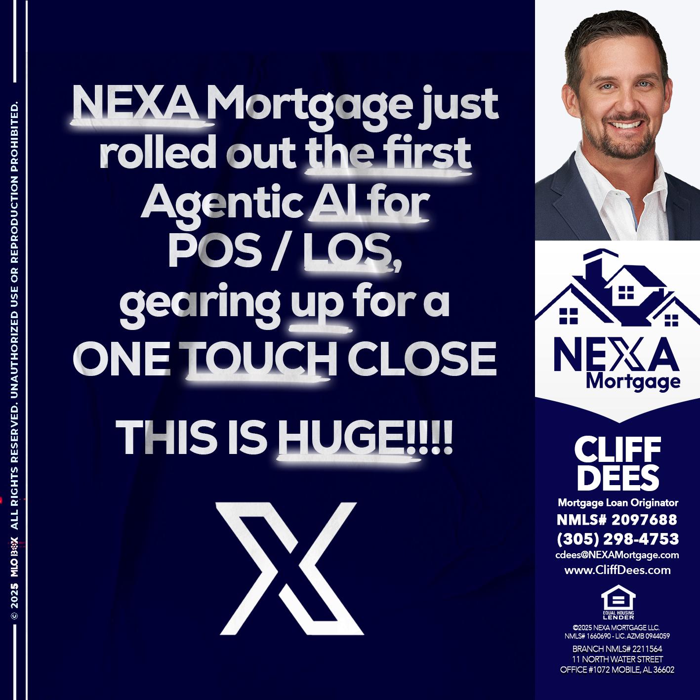 NEXA MORTGAGE - Cliff Dees -Mortgage Loan Originator