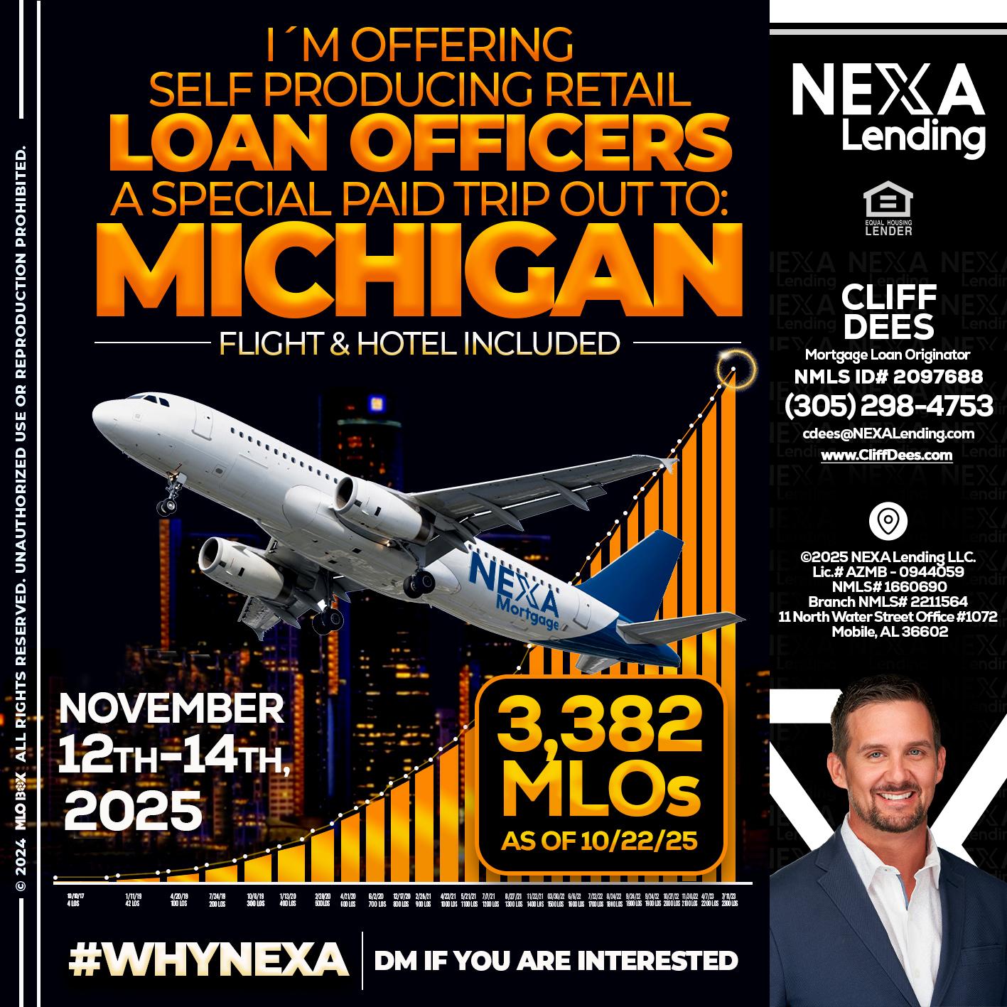 michigan trip - Cliff Dees -Mortgage Loan Originator
