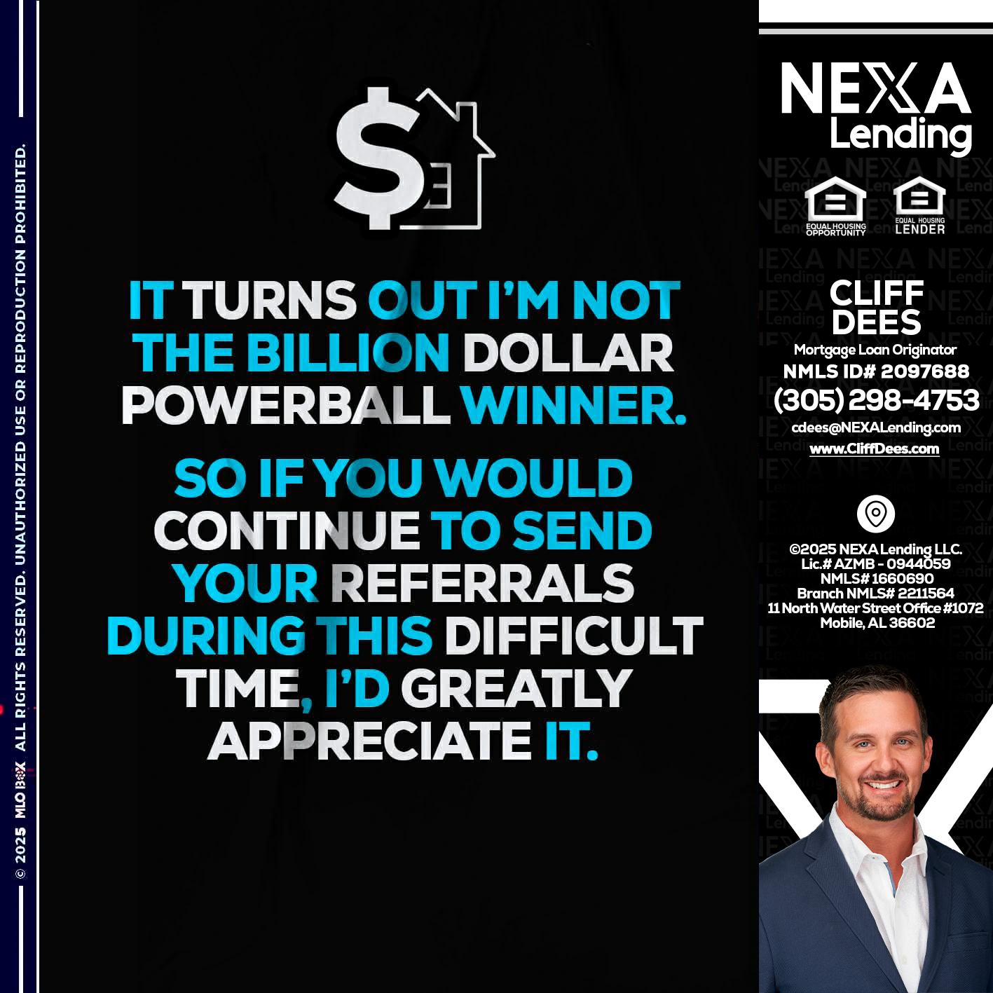 IT TURNS - Cliff Dees -Mortgage Loan Originator