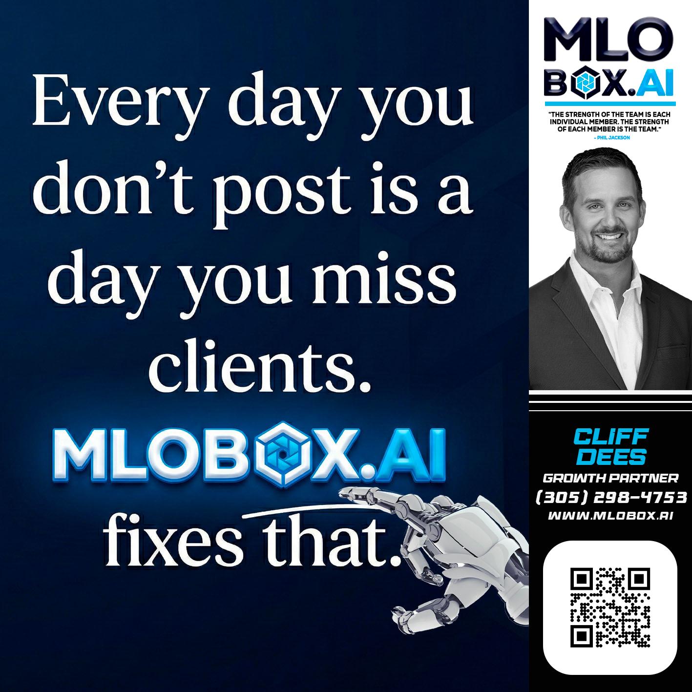 everyday - Cliff Dees -Mortgage Loan Originator