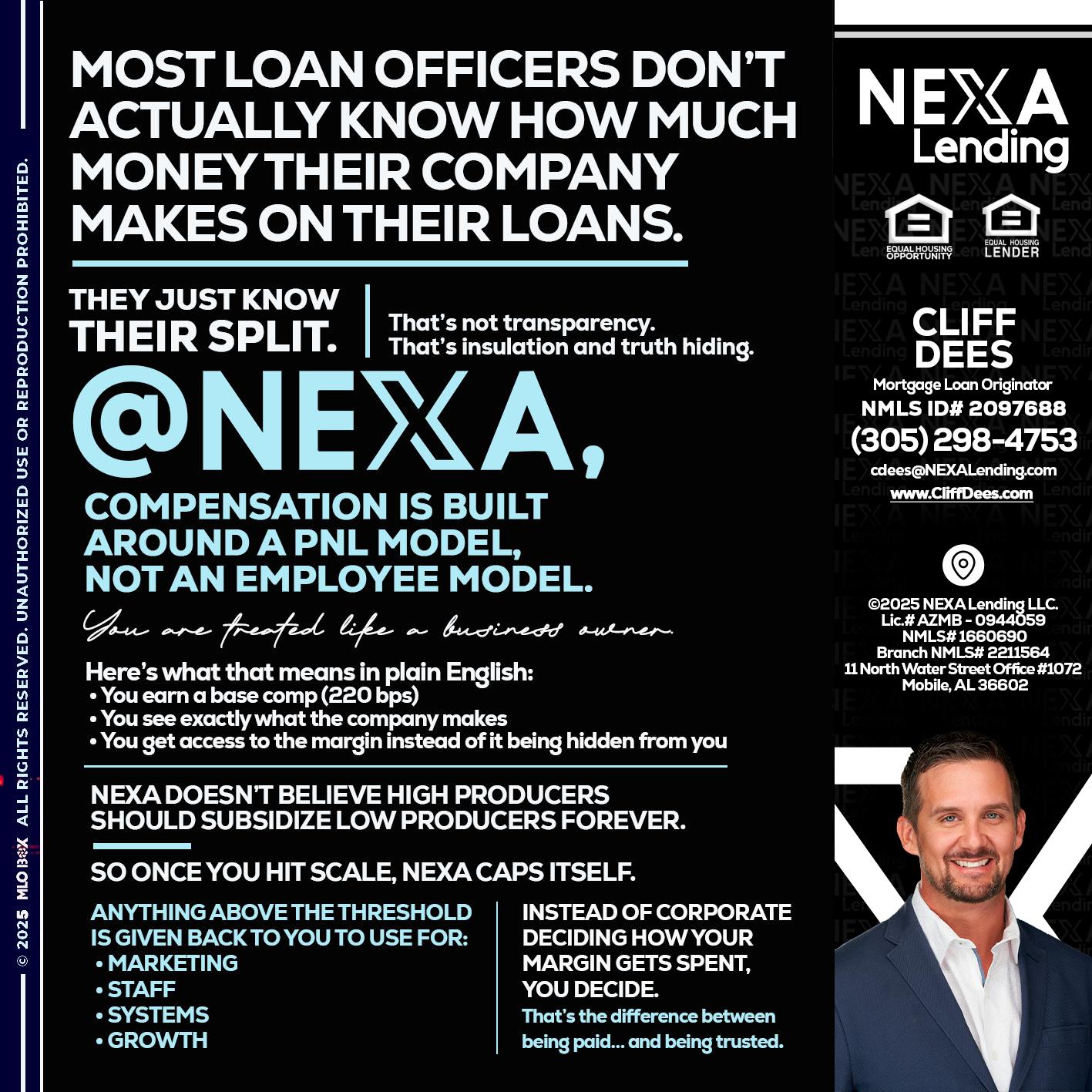@NEXA - Cliff Dees -Mortgage Loan Originator