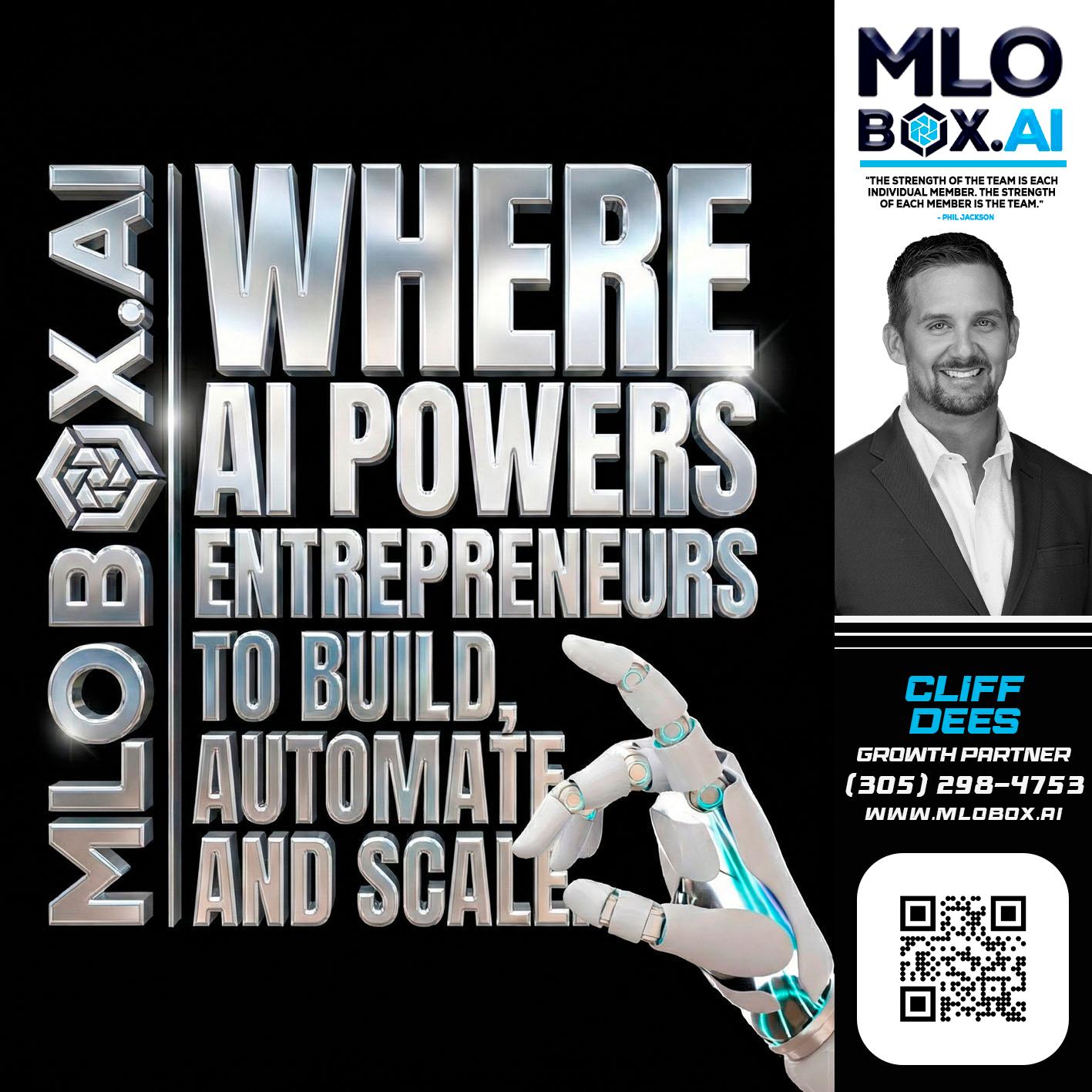 WHERE AI POWERS - Cliff Dees -Mortgage Loan Originator