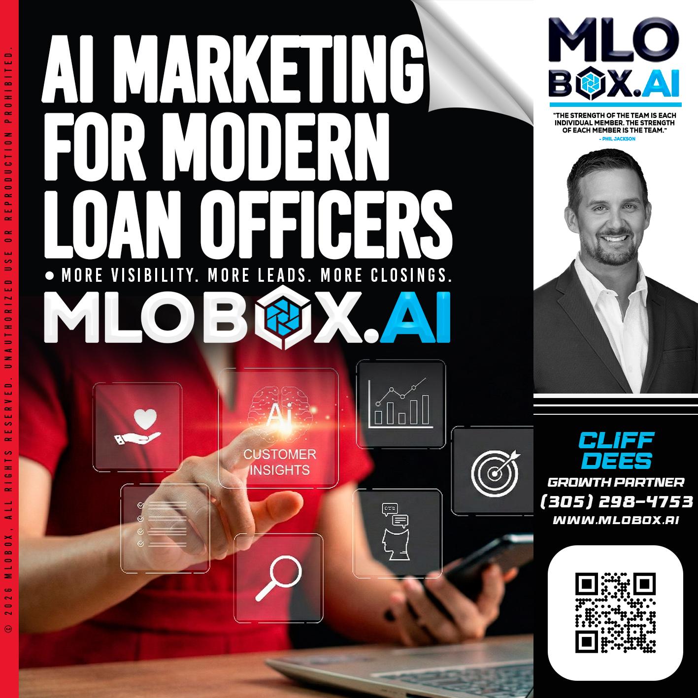 AI MARKETING - Cliff Dees -Mortgage Loan Originator
