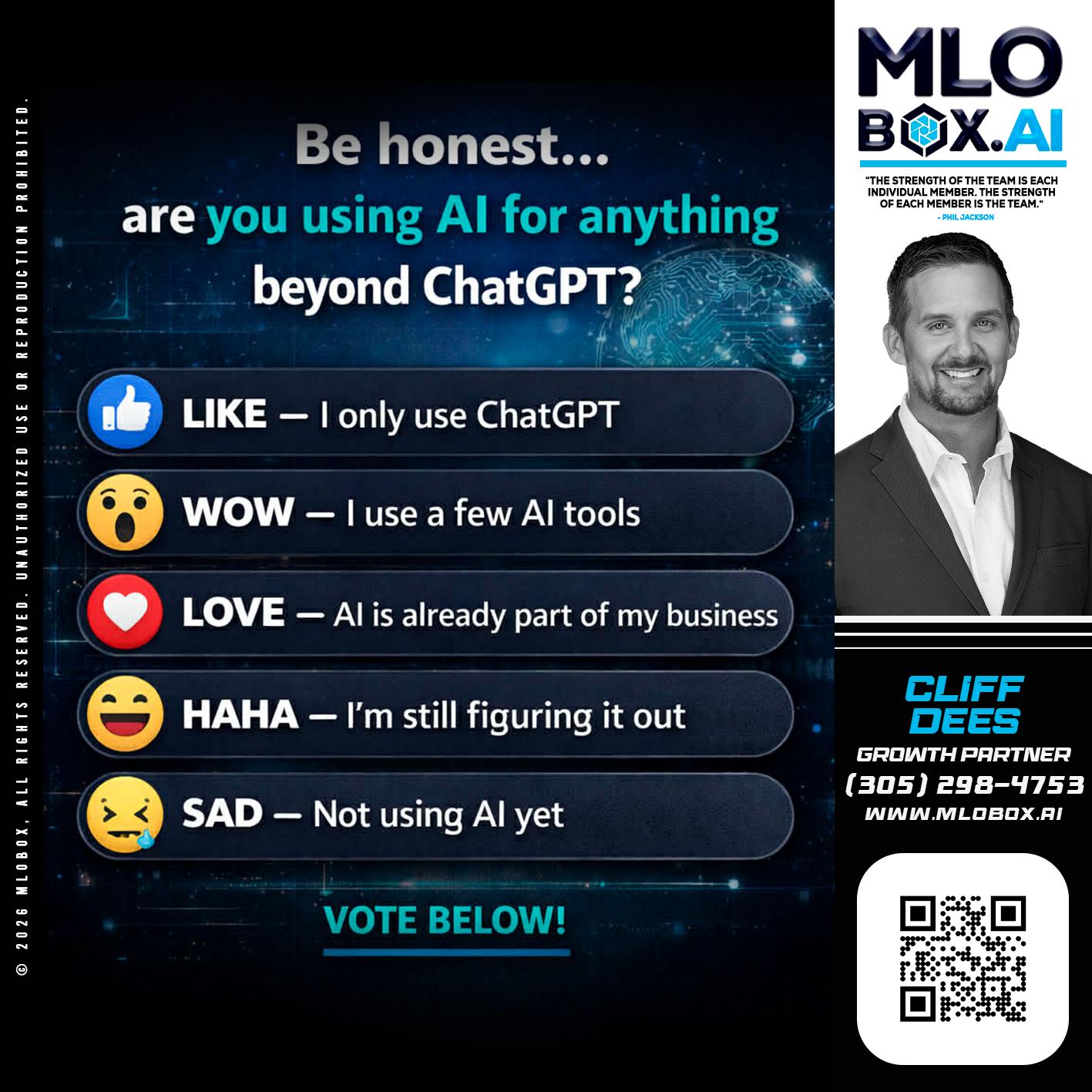 BE HONEST - Cliff Dees -Mortgage Loan Originator