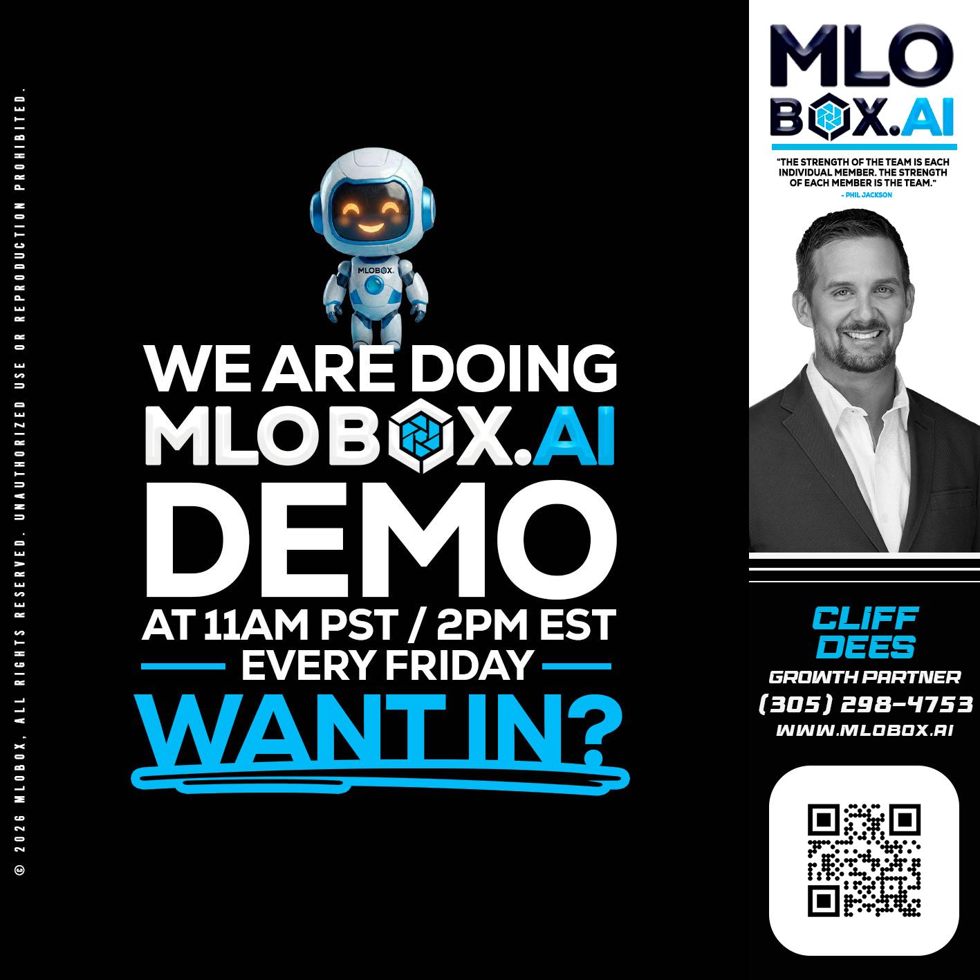 WE ARE DOING - Cliff Dees -Mortgage Loan Originator