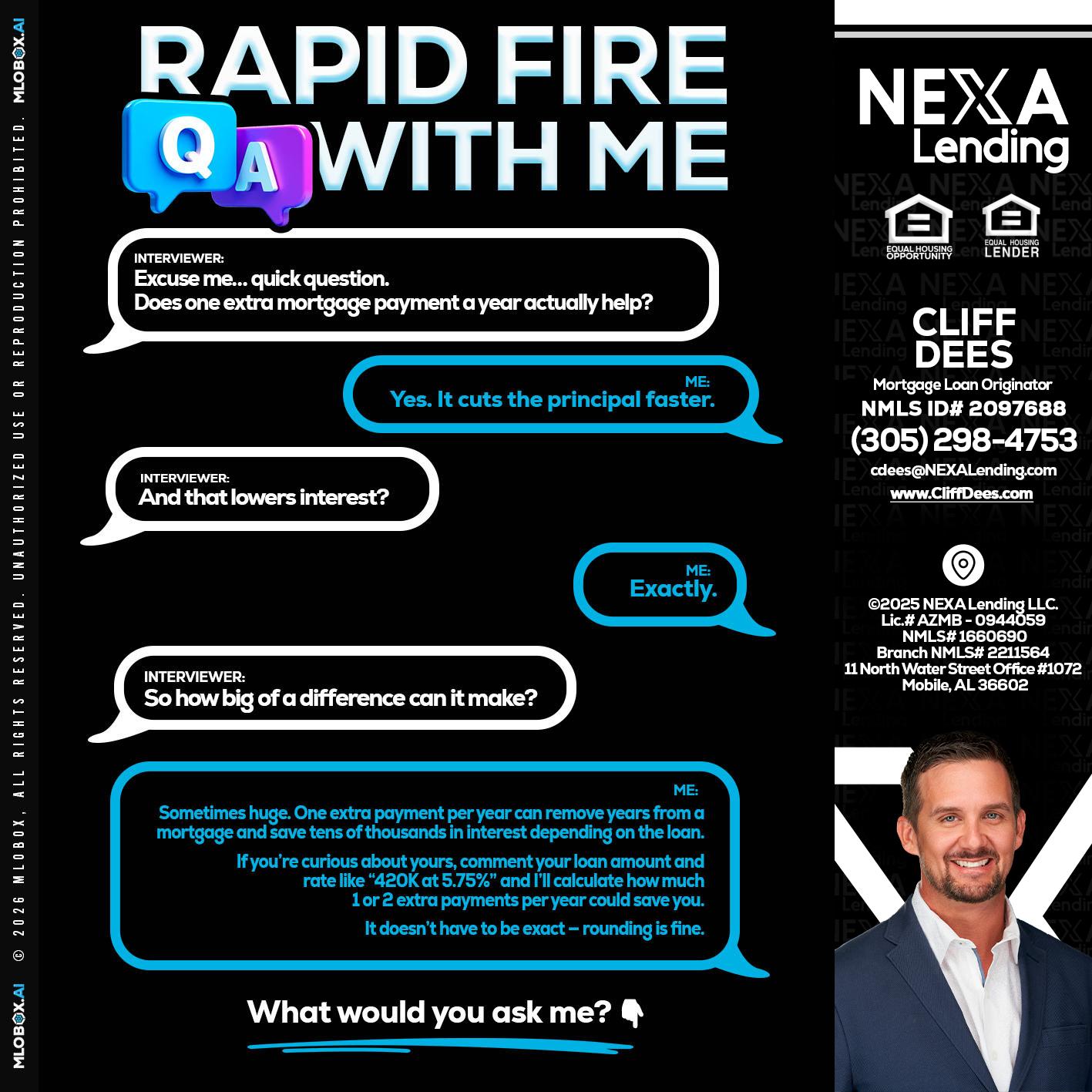 RAPID Q&A - Cliff Dees -Mortgage Loan Originator