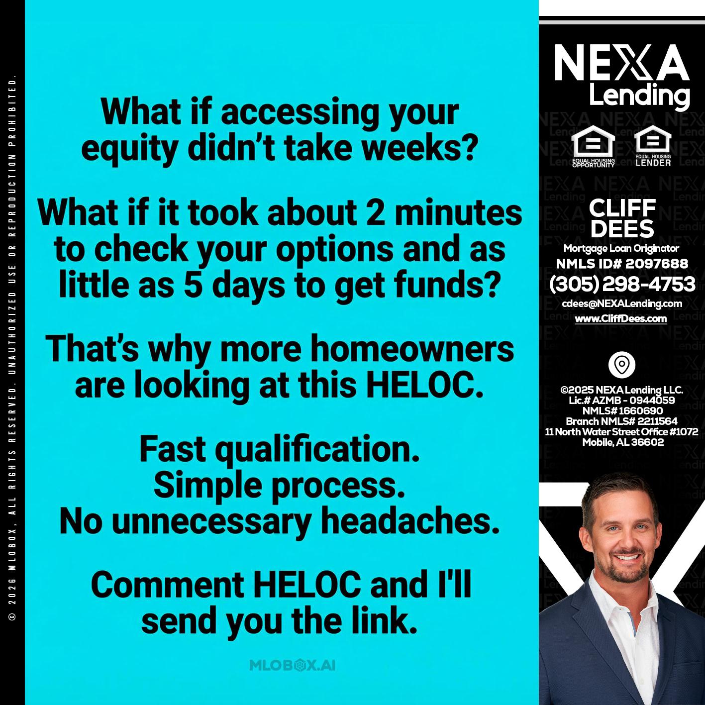 what if - Cliff Dees -Mortgage Loan Originator