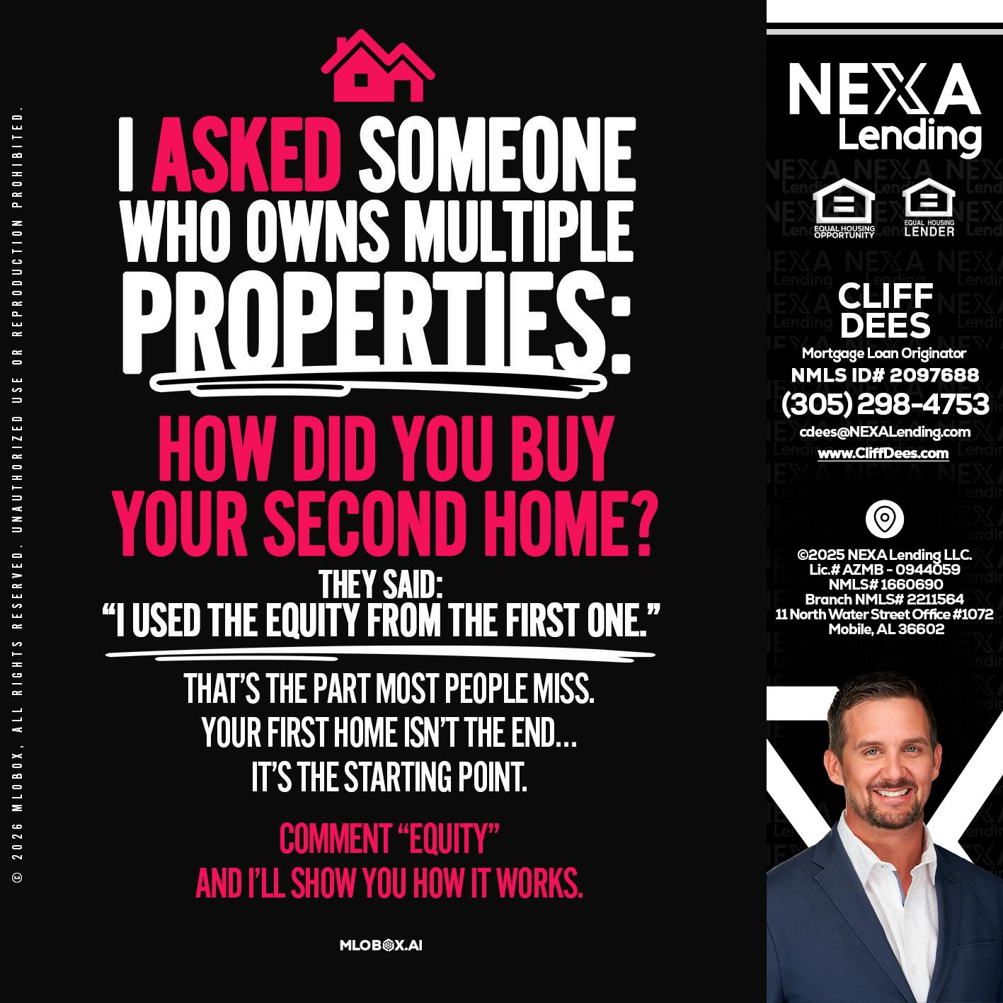 I ASKED SOMEONE - Cliff Dees -Mortgage Loan Originator