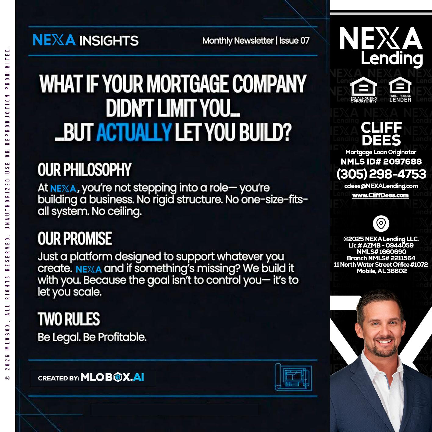 NEXA INSIGHTS - Cliff Dees -Mortgage Loan Originator