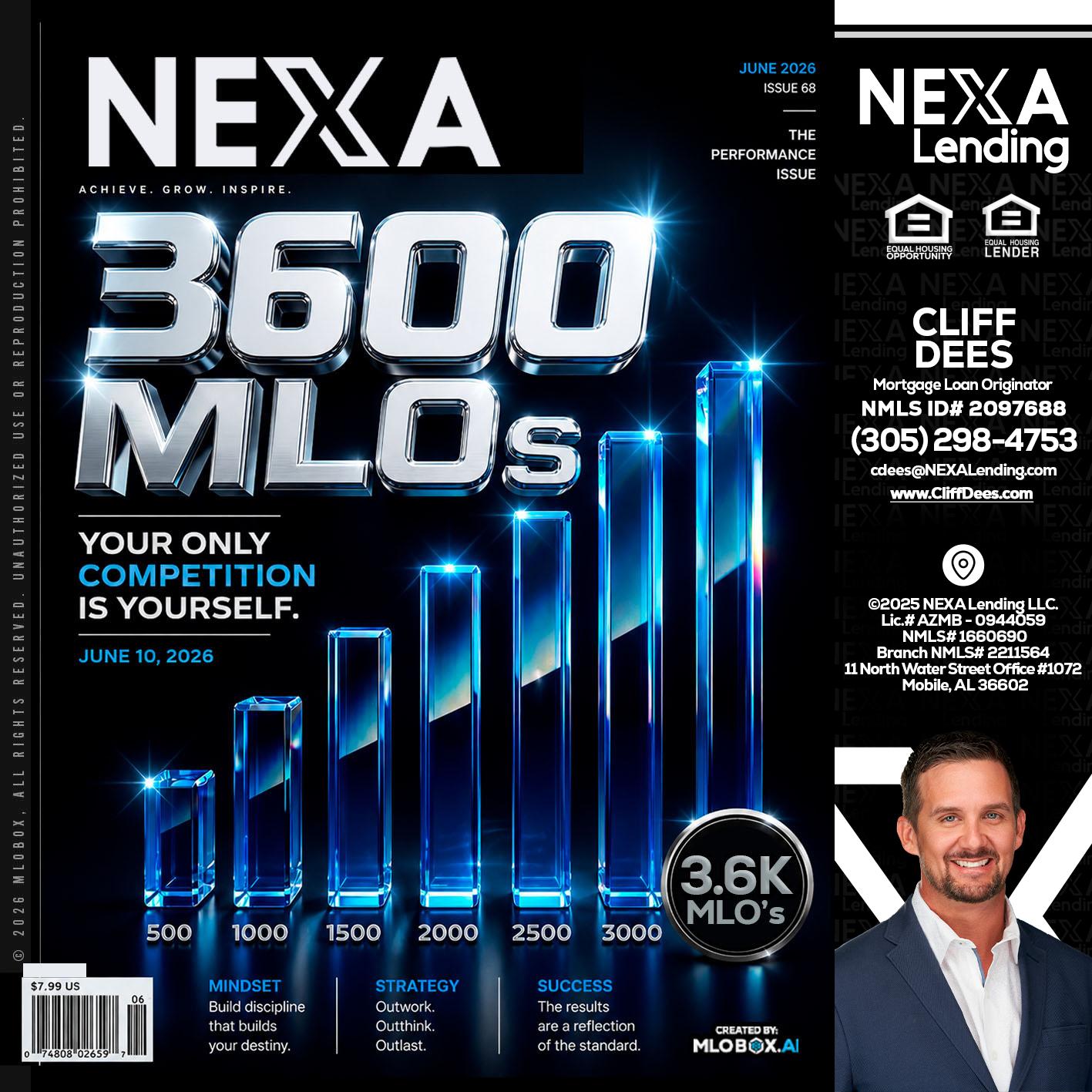3600 MLOs - Cliff Dees -Mortgage Loan Originator