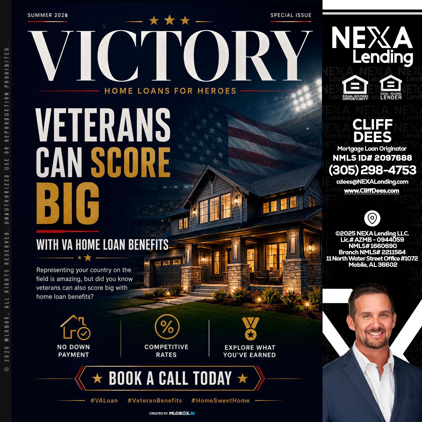 VICTORY - Cliff Dees -Mortgage Loan Originator