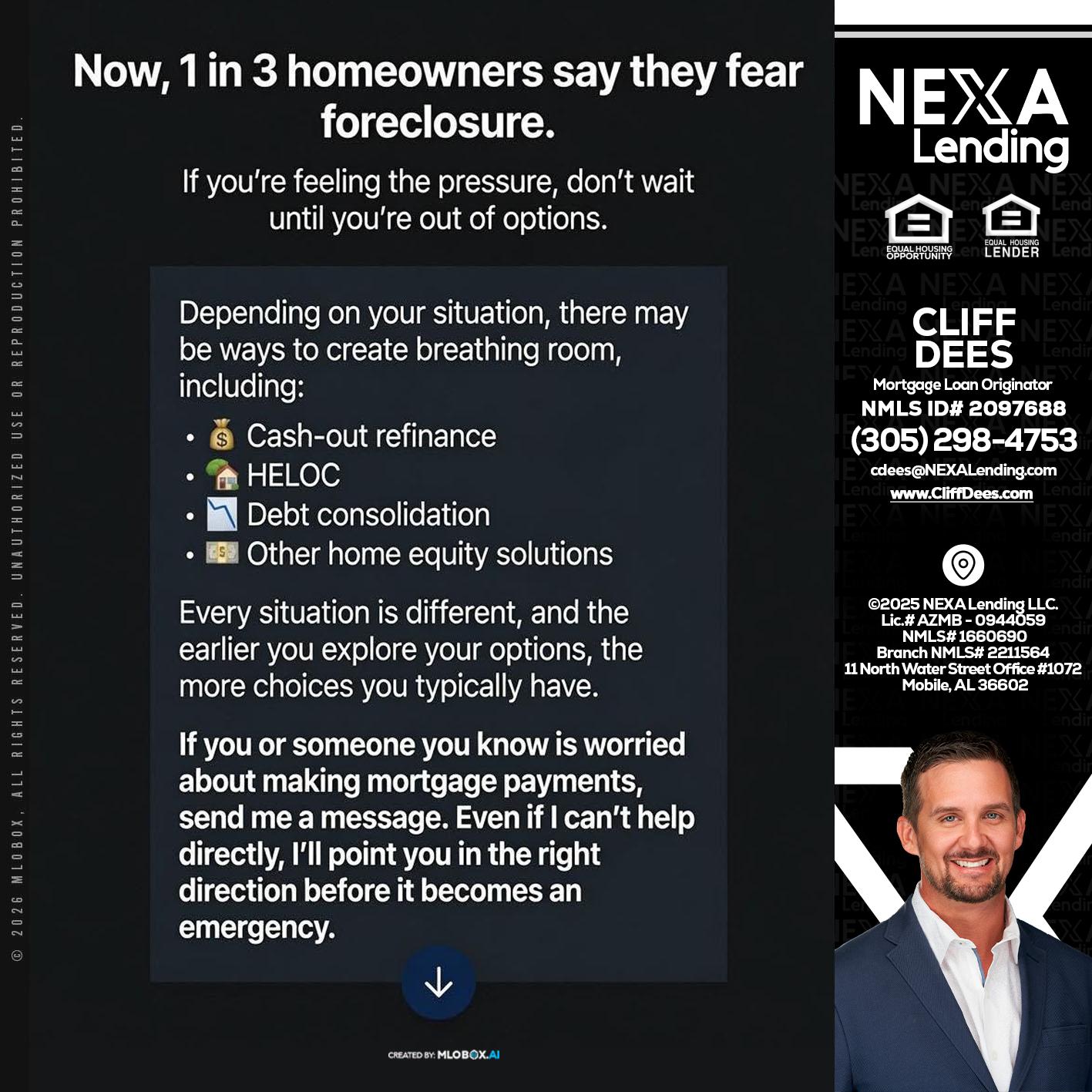 NOW - Cliff Dees -Mortgage Loan Originator